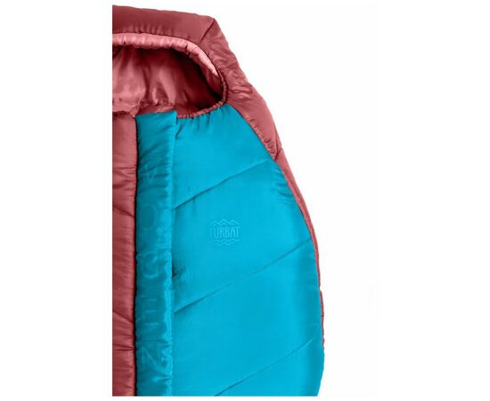 Спальный мешок Turbat Vogen Winter terracotta/turquoise 195 см (012.005.0327), изображение 4 Спальный мешок Turbat Vogen Winter terracotta/turquoise 195 см (012.005.0327), изображение 4