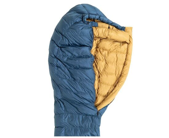 Спальный мешок Turbat Kuk пуховий 700 legion blue/dark cheddar 195 см (012.005.0368), изображение 2 Спальный мешок Turbat Kuk пуховий 700 legion blue/dark cheddar 195 см (012.005.0368), изображение 2