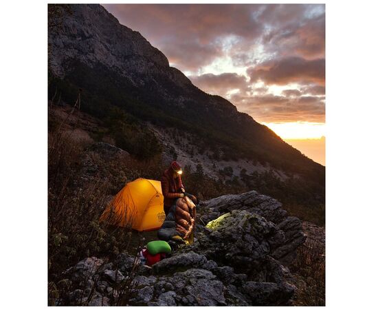 Спальный мешок Turbat Kuk пуховий 700 legion blue/dark cheddar 195 см (012.005.0368), изображение 3 Спальный мешок Turbat Kuk пуховий 700 legion blue/dark cheddar 195 см (012.005.0368), изображение 3