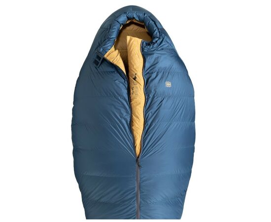 Спальный мешок Turbat Kuk пуховий 700 legion blue/dark cheddar 195 см (012.005.0368), изображение 8 Спальный мешок Turbat Kuk пуховий 700 legion blue/dark cheddar 195 см (012.005.0368), изображение 8