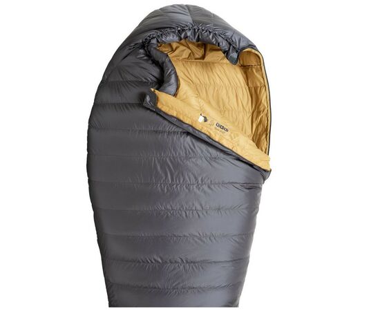 Спальный мешок Turbat Nox пуховий 250 grey/cheddar orange 185 см (012.005.0396), изображение 3 Спальный мешок Turbat Nox пуховий 250 grey/cheddar orange 185 см (012.005.0396), изображение 3