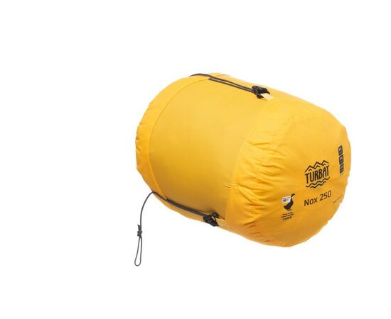 Спальный мешок Turbat Nox пуховий 250 grey/cheddar orange 185 см (012.005.0396), изображение 5 Спальный мешок Turbat Nox пуховий 250 grey/cheddar orange 185 см (012.005.0396), изображение 5