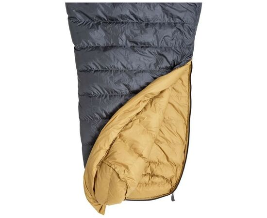 Спальный мешок Turbat Nox пуховий 250 grey/cheddar orange 195 см (012.005.0395), изображение 4 Спальный мешок Turbat Nox пуховий 250 grey/cheddar orange 195 см (012.005.0395), изображение 4