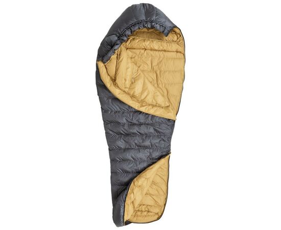 Спальный мешок Turbat Nox пуховий 400 grey/cheddar orange 195 см (012.005.0393), изображение 2 Спальный мешок Turbat Nox пуховий 400 grey/cheddar orange 195 см (012.005.0393), изображение 2
