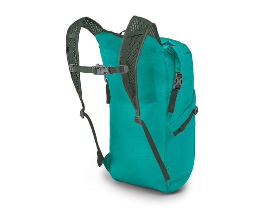 Рюкзак туристический Osprey Ultralight Dry Stuff Pack 20 (2022) Tropic Teal O/S (009.2507), изображение 3 Рюкзак туристический Osprey Ultralight Dry Stuff Pack 20 (2022) Tropic Teal O/S (009.2507), изображение 3
