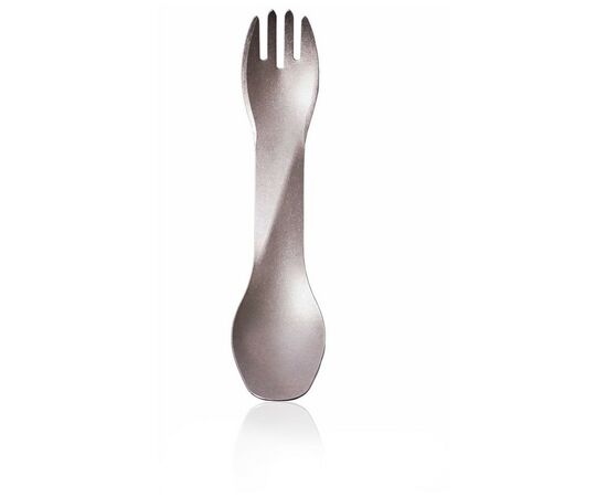 Ложка-виделка туристична Humangear GoBites Ti-Uno titanium (022.0055)