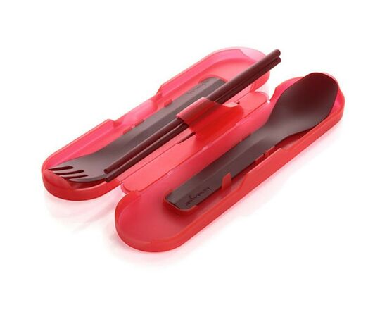 Набор туристической посуды Humangear GoBites Quattro red (022.0085)