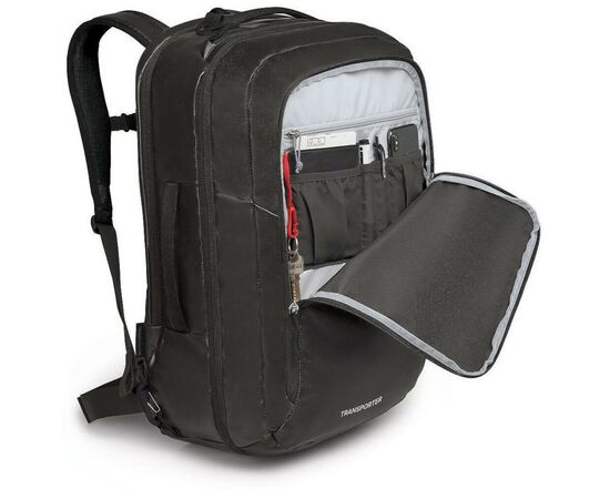 Сумка дорожная Osprey Transporter Carry-On Bag 44L black (009.2593), изображение 2 Сумка дорожная Osprey Transporter Carry-On Bag 44L black (009.2593), изображение 2
