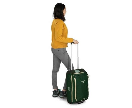 Сумка дорожная Osprey Daylite Carry-On Wheeled Duffel 40 green canopy/green creek (009.3439), изображение 7 Сумка дорожная Osprey Daylite Carry-On Wheeled Duffel 40 green canopy/green creek (009.3439), изображение 7