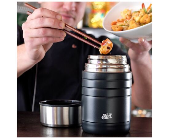 Термос Esbit для їжі FJ1000TL-BK black (017.0077), зображення 2 Термос Esbit для їжі FJ1000TL-BK black (017.0077), зображення 2