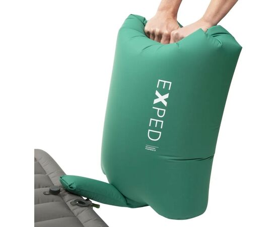 Гермомешок Exped помпа Schnozzel Pumpbag M pine (018.0706), изображение 2