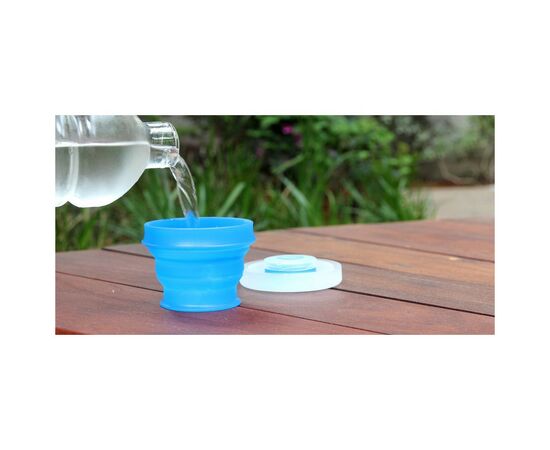 Чашка туристическая Humangear GoCup Small blue (022.0102), изображение 7 Чашка туристическая Humangear GoCup Small blue (022.0102), изображение 7