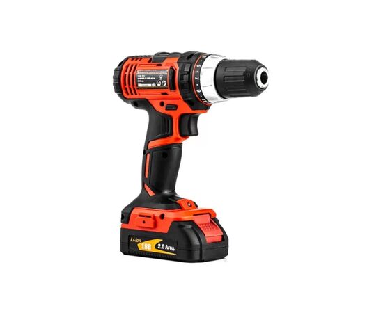 Шуруповерт GTM DS18/40P, 18В, 40Нм, 2ск, (без АКБ и ЗУ) (DS18/40P_BARE TOOL), изображение 2 Шуруповерт GTM DS18/40P, 18В, 40Нм, 2ск, (без АКБ и ЗУ) (DS18/40P_BARE TOOL), изображение 2
