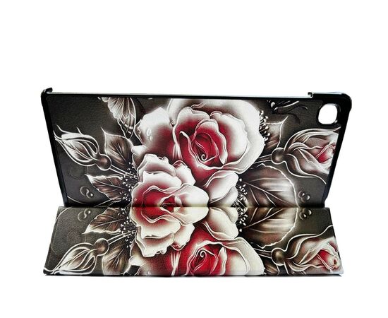 Чехол для планшета BeCover Smart Case Samsung Tab S6 Lite (2024) 10.4" P620/P625/P627 Black Rose (711286), изображение 4 Чехол для планшета BeCover Smart Case Samsung Tab S6 Lite (2024) 10.4" P620/P625/P627 Black Rose (711286), изображение 4