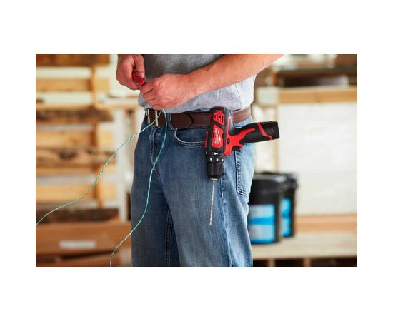 Шуруповерт Milwaukee M12 BPD-202C, 2x2Ah, кейс (4933441940), изображение 12 Шуруповерт Milwaukee M12 BPD-202C, 2x2Ah, кейс (4933441940), изображение 12