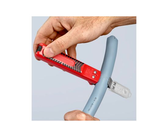 Съемник изоляции KNIPEX 165 mm (16 20 165 SB), изображение 6