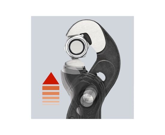 Ключ KNIPEX переставной, RAPTOR 250 мм (87 41 250), изображение 5 Ключ KNIPEX переставной, RAPTOR 250 мм (87 41 250), изображение 5