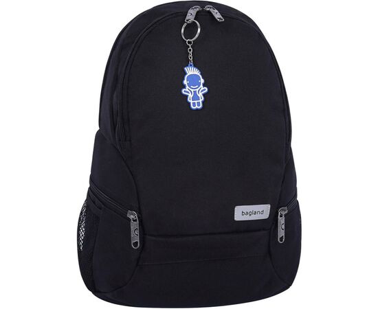 Рюкзак школьный Bagland Urban Черный 20 л (0053066) (5992111)