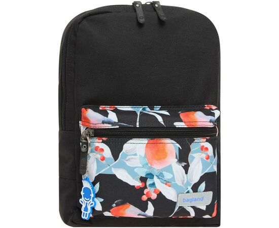 Рюкзак шкільний Bagland Молодіжний Mini 738 Чорний 8 л (0050866) (648911777)