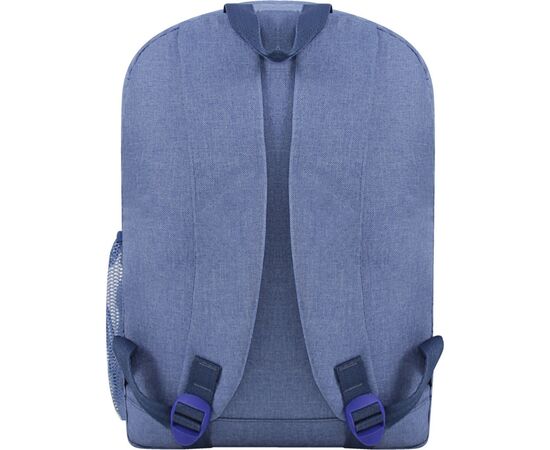 Рюкзак школьный Bagland Молодежный Меланж синий 17 л (00533692) (657019), изображение 4 Рюкзак школьный Bagland Молодежный Меланж синий 17 л (00533692) (657019), изображение 4