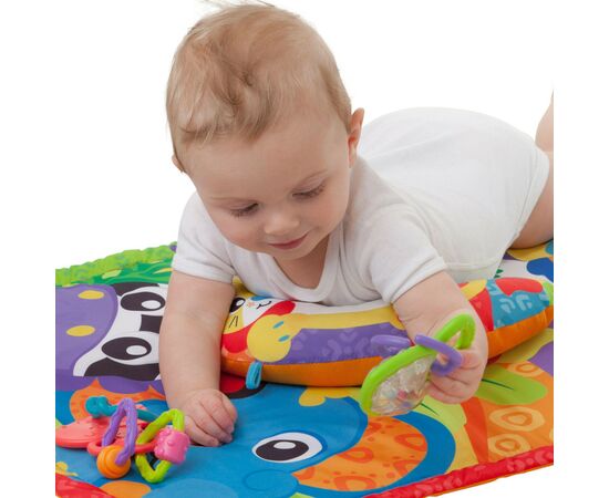 Детский коврик Playgro Зоопарк (с подушечкой) (0186988), изображение 2 Детский коврик Playgro Зоопарк (с подушечкой) (0186988), изображение 2