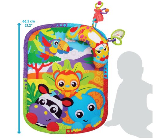 Детский коврик Playgro Зоопарк (с подушечкой) (0186988), изображение 8 Детский коврик Playgro Зоопарк (с подушечкой) (0186988), изображение 8