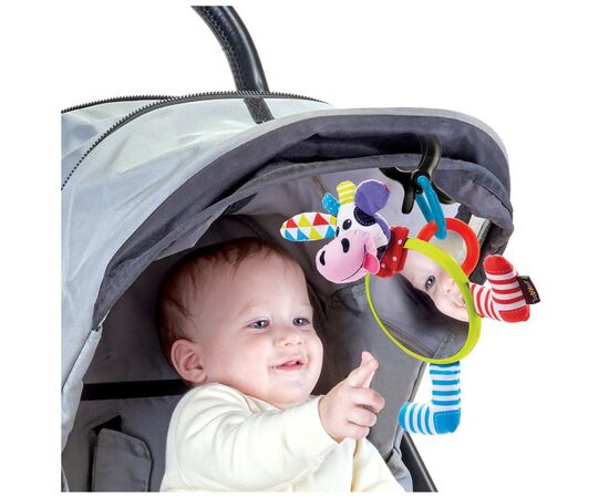 Развивающая игрушка Yookidoo Мое первое зеркальце Коровка (25306), изображение 4 Развивающая игрушка Yookidoo Мое первое зеркальце Коровка (25306), изображение 4