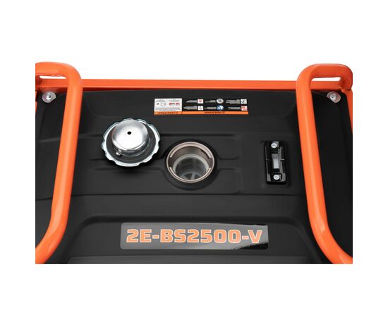 Генератор 2E 220V, 1 фаза, 2/2.2kW, ручний старт (2E-BS2500-V), изображение 8 Генератор 2E 220V, 1 фаза, 2/2.2kW, ручний старт (2E-BS2500-V), изображение 8