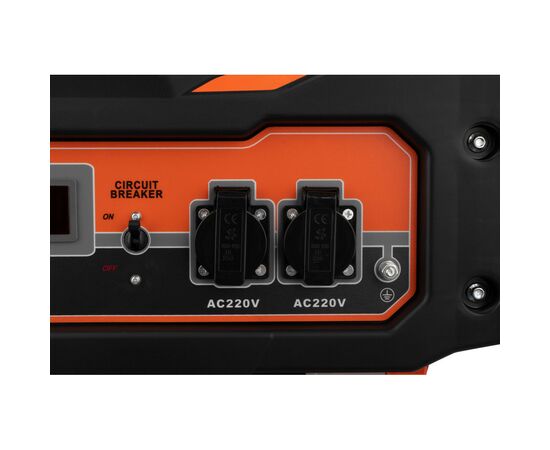 Генератор 2E 220V, 1 фаза, 2/2.2kW, ручний старт (2E-BS2500-V), изображение 9 Генератор 2E 220V, 1 фаза, 2/2.2kW, ручний старт (2E-BS2500-V), изображение 9