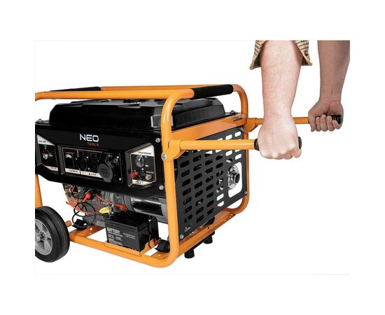 Генератор Neo Tools 230V, 1 фаза, 6/6.5kW, електростарт, AVR (04-731), изображение 7 Генератор Neo Tools 230V, 1 фаза, 6/6.5kW, електростарт, AVR (04-731), изображение 7