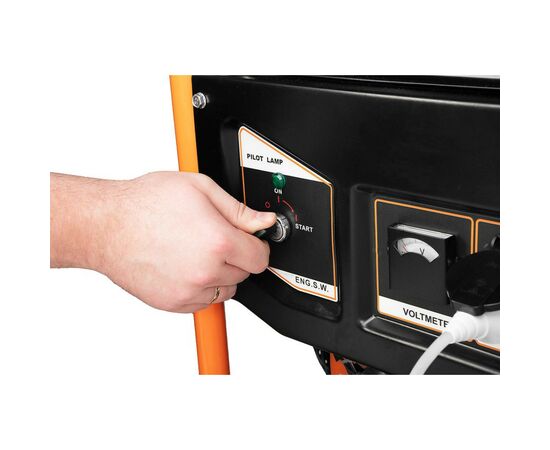 Генератор Neo Tools 230V, 1 фаза, 6/6.5kW, електростарт, AVR (04-731), изображение 9 Генератор Neo Tools 230V, 1 фаза, 6/6.5kW, електростарт, AVR (04-731), изображение 9
