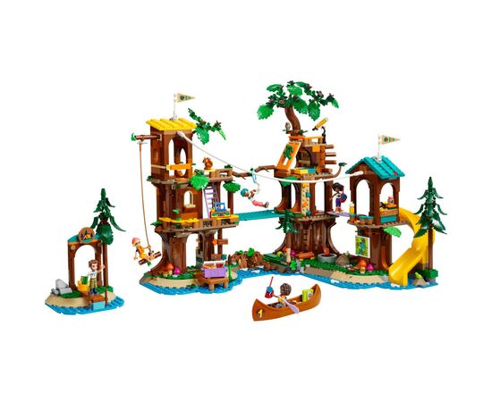 Конструктор LEGO Friends Домик на дереве в приключенческом лагере (42631), изображение 2 Конструктор LEGO Friends Домик на дереве в приключенческом лагере (42631), изображение 2