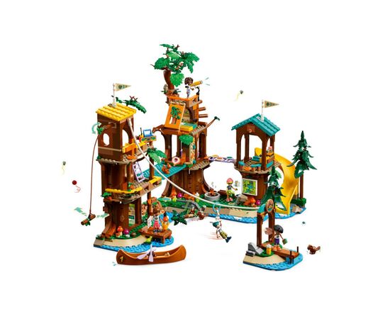Конструктор LEGO Friends Домик на дереве в приключенческом лагере (42631), изображение 3 Конструктор LEGO Friends Домик на дереве в приключенческом лагере (42631), изображение 3
