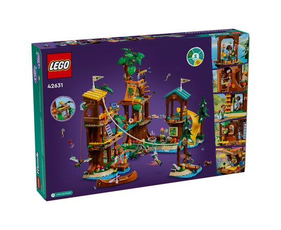 Конструктор LEGO Friends Домик на дереве в приключенческом лагере (42631), изображение 9 Конструктор LEGO Friends Домик на дереве в приключенческом лагере (42631), изображение 9