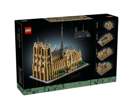 Конструктор LEGO Architecture Нотр-Дам-де-Пари (21061), изображение 11 Конструктор LEGO Architecture Нотр-Дам-де-Пари (21061), изображение 11