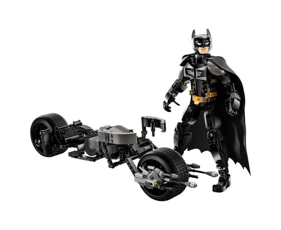 Конструктор LEGO Batman Фигурка Бэтмена для сборки и бэтцикл для сборки (76273), изображение 2 Конструктор LEGO Batman Фигурка Бэтмена для сборки и бэтцикл для сборки (76273), изображение 2