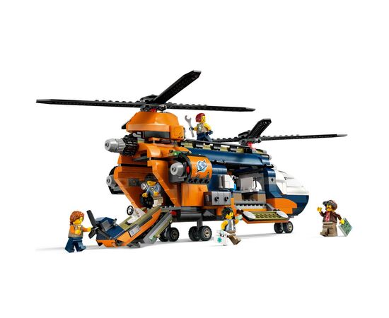 Конструктор LEGO City Вертолет в базовом лагере для исследования джунглей Вертолет в базовом лагере (60437), изображение 3 Конструктор LEGO City Вертолет в базовом лагере для исследования джунглей Вертолет в базовом лагере (60437), изображение 3