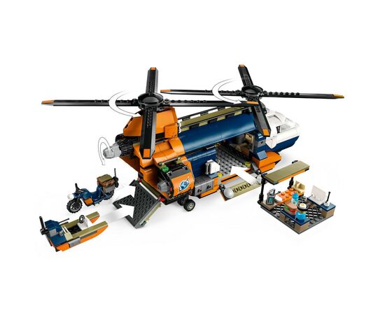 Конструктор LEGO City Вертолет в базовом лагере для исследования джунглей Вертолет в базовом лагере (60437), изображение 4 Конструктор LEGO City Вертолет в базовом лагере для исследования джунглей Вертолет в базовом лагере (60437), изображение 4
