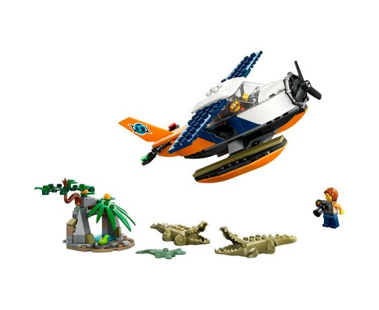 Конструктор LEGO City Водный самолет для исследования джунглей (60425), изображение 2