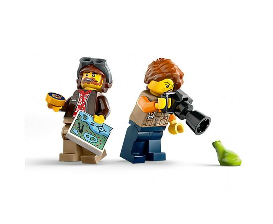 Конструктор LEGO City Водный самолет для исследования джунглей (60425), изображение 5