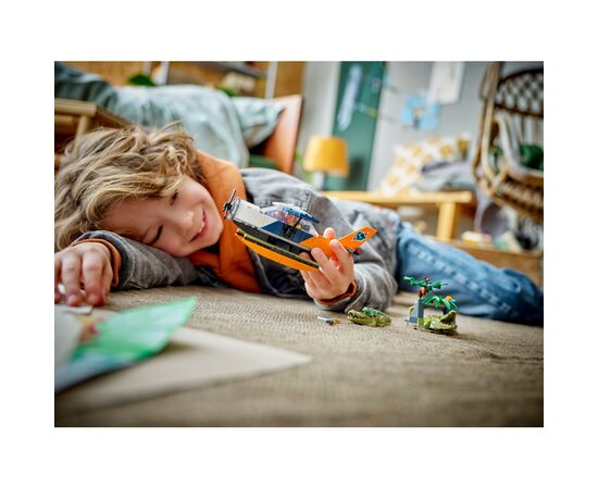 Конструктор LEGO City Водный самолет для исследования джунглей (60425), изображение 8