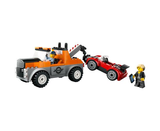 Конструктор LEGO City Эвакуатор и ремонт спортивных авто (60435), изображение 2
