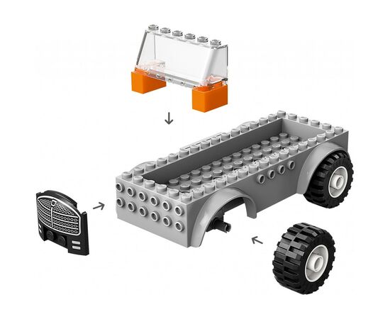 Конструктор LEGO City Эвакуатор и ремонт спортивных авто (60435), изображение 6