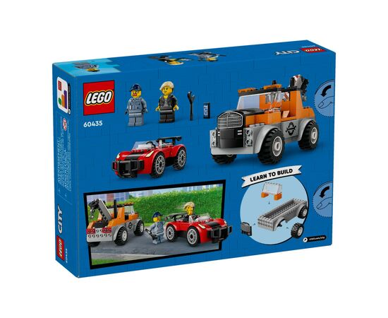 Конструктор LEGO City Эвакуатор и ремонт спортивных авто (60435), изображение 7