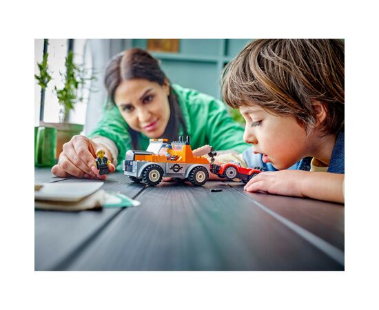 Конструктор LEGO City Эвакуатор и ремонт спортивных авто (60435), изображение 8