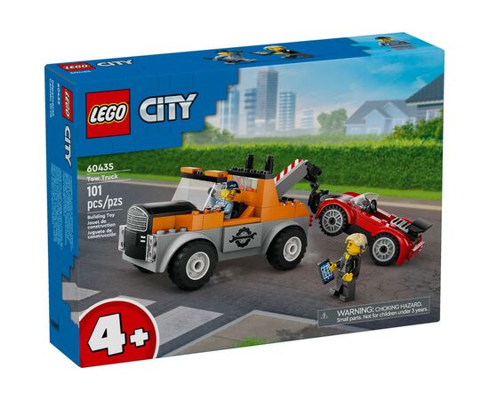 Конструктор LEGO City Евакуатор і ремонт спортивних авто (60435)