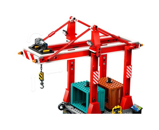 Конструктор LEGO City Морская гавань с грузовым судном (60422), изображение 6 Конструктор LEGO City Морская гавань с грузовым судном (60422), изображение 6