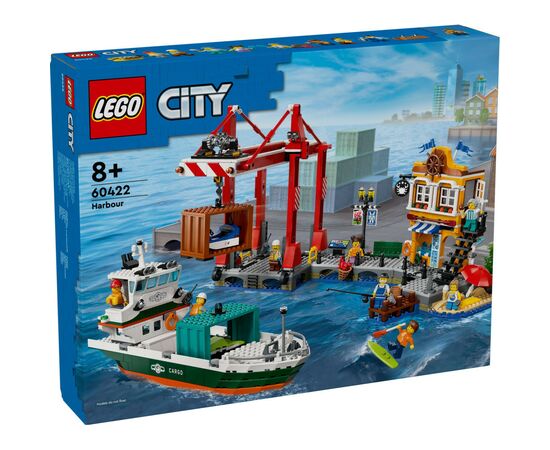 Конструктор LEGO City Морская гавань с грузовым судном (60422)