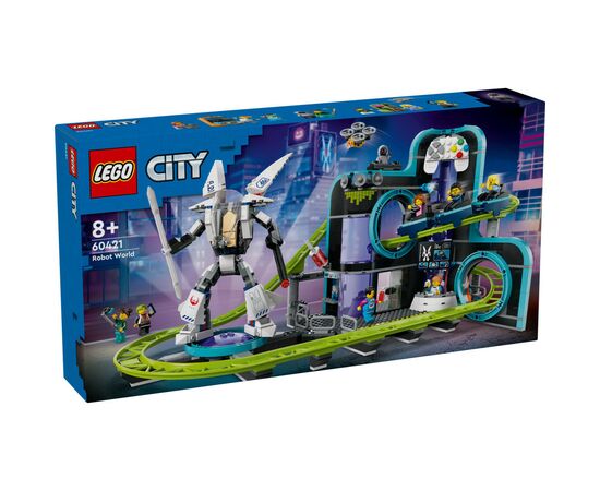 Конструктор LEGO City Парк развлечений Мир роботов (60421)