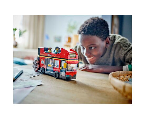 Конструктор LEGO City Красный двухэтажный экскурсионный автобус (60407), изображение 10 Конструктор LEGO City Красный двухэтажный экскурсионный автобус (60407), изображение 10